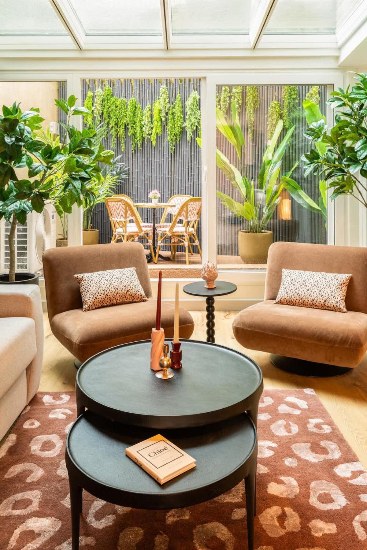 Apartment Loft Rare Avec Patio Chic - Tour Eiffel Paris
